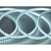 Світлодіодна стрічка 220в, 120шт/м, герметична, 10мм, холодний Diasha P220-2835-120-CW-65-10