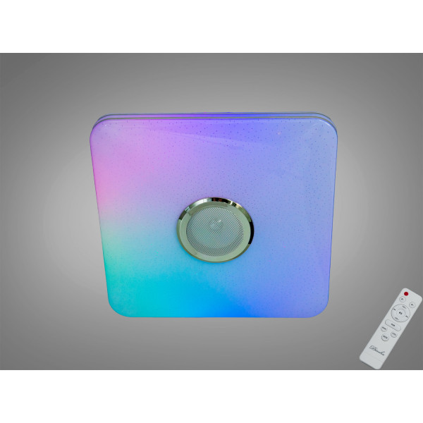 Смарт LED люстра Diasha біла RGB MP3 70 Вт Diasha DB-8501A/400x400RGB+MP3