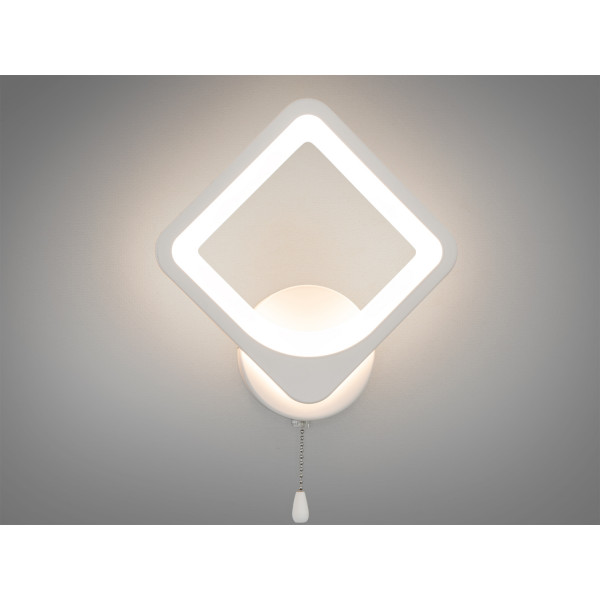 Світлодіодний смарт світильник приліжковий, 17 Вт, білий Diasha 8060/1WH