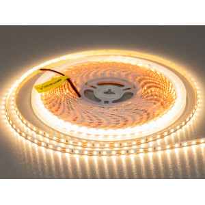 LED стрічка 12в, 120 діодів на метр, 5мм, теплий Diasha N12-2835-120-WW-20-5