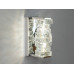 Унікальний настінний кришталевий LED світильник, 10W, хром Diasha F3820-120x260