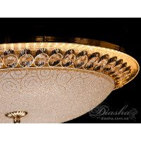 Люстра плафон потолочный светодиодный 50см 70Вт Diasha 66067-500-1C