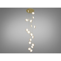 Люстра декоративная каскад 45W  Diasha 3005/18G