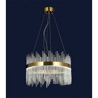 Люстра подвесная светодиодная Levistella 909XL3071 GD+CL 400MM