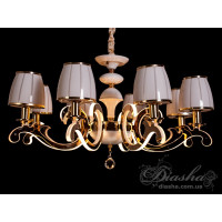 Люстра в зал с подсветкой лед 40W Diasha 8316/8 3000K Люстра в зал с подсветкой лед 40W Diasha 8316/8 3000K