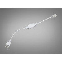 Конектор для стрічки 220V, IP65 Diasha P220M-COB-plug-0.35 Конектор для стрічки 220V, IP65 Diasha P220M-COB-plug-0.35