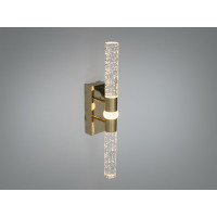 Настінне LED бра 9 Вт золото з бульбашками Diasha B1284GD