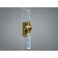 Вишукане світлодіодне бра, 8 Вт, золото Diasha F3787