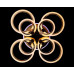 Светодиодная люстра LK39557/4+4 LED (GD) Splendid-Ray
286429