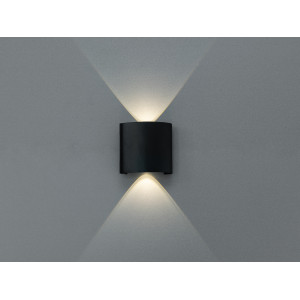 Настінне LED бра біле Up Down 2 Вт 2 промені Diasha DFB-3201BK