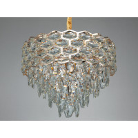 Люстра кришталева Diasha Classic золото 9 ламп Diasha 2036/500SGD