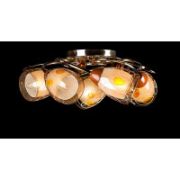 Люстра с плафонами Splendid-Ray L18811521 (FGD+BRN)