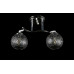 Люстра с плафонами  L06345/2 (CHROME+BLACK) Splendid-Ray
2589