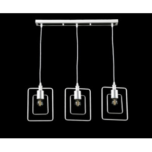 Подвесная люстра  L07479/3L (WHITE+GLITTER SILVER) Splendid-Ray
1002635