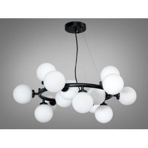 Підвісний світильник Diasha LQ7063-15WH білий матовий скляний Diasha LQ7063/15BK