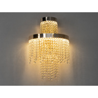 Настінний світлодіодний приліжковий світильник для спальні,18W, золото Diasha 376-BGD