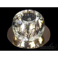 Кришталевий точковий світильник Diasha A509G Кришталевий точковий світильник Diasha A509G