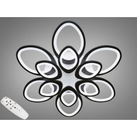 Люстра в зал потолочная светодиодная 250W Diasha 8059/6+6WH LED3colordimmer