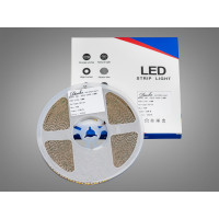 LED стрічка 12в, 240 діодів на метр, 10мм, теплий Diasha N12-2835-240-WW-20-10