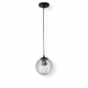Люстра подвесная шар прозрачный стеклянный Levistella 91631F-1 CL