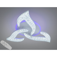 Стельова LED люстра Diasha біла 50W пульт димер 3 режими Diasha 2597/3WHLED3colordimmer Стельова LED люстра Diasha біла 50W пульт димер 3 режими Diasha 2597/3WHLED3colordimmer