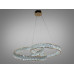 Дизайнерська новинка, кришталева світлодіодна люстра на тросах, 175W Diasha 531/800G Дизайнерська новинка, кришталева світлодіодна люстра на тросах, 175W Diasha 531/800G