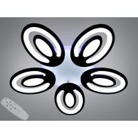 Світлодіодна люстра 8054 Diasha 2528/5BKLED3colordimmer