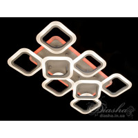 Светодиодная люстра Diasha AS8060/6+2CR LED 3color dimmer