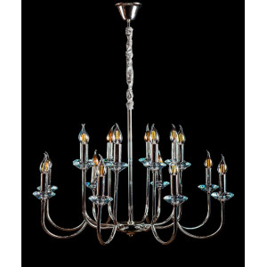 Люстра свеча L9048/10+10 (SILVER) Splendid-Ray
405936