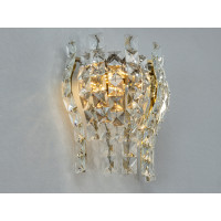 Настінне кришталеве бра LED золото 6 Вт Diasha 3038/2WSGD