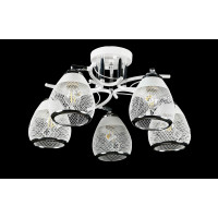 Люстра с плафонами  L06429/5 (WHITE+CHROME) Splendid-Ray
1002552