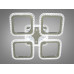Стельова світлодіодна люстра з димером 55W Diasha AS8170/4HRLED3colordimmer