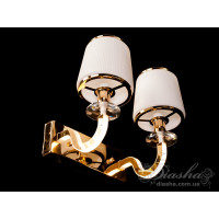 Бра светодиодное с абажуром Diasha 8343/2G
