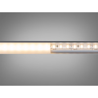 LED стрічка 12в, 120 шт/м, герметична, 8мм, теплий Diasha N12-2835-120-WW-65-8