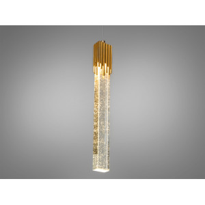 Стильний LED підвіс в стилі Нордік, 5W, золото Diasha A6552/1HGD