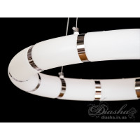 Люстра кольца Diasha MD2437-600WH dimmer 