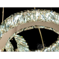 Хрустальная люстра кольца Diasha 729 dimmer 