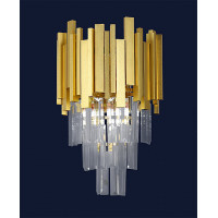 Бра настенноес хрусталем Levistella 909LWXL3011 GD