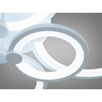 Світлодіодна люстра 115W Diasha 8022/6WH