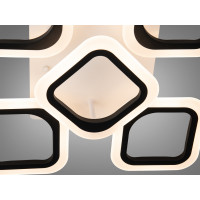 Потолочная светодиодная люстра с пультом 50W Diasha AS8060/4+1BK