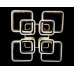 Светодиодная люстра LK39205/4+4 LED (GD) Splendid-Ray
286430