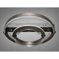 Сучасна LED люстра з пультом, диммером і підсвічуванням, 72W Diasha 5219/500+300