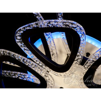 Cветодиодная люстра Diasha QX2524/5+5BK LED 3color dimmer