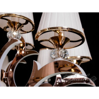 Люстра в зал с абажурами 60W Diasha 8329/8+4G4100K