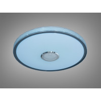 Смарт LED люстра біла 80 Вт RGB з Bluetooth Diasha DB-8302/500RGB+MP3