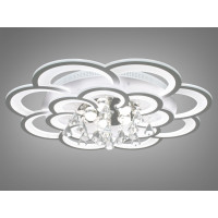 Стельова світлодіодна люстра з диммером 175W Diasha 2036WHdimmer