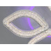 Стельова LED люстра біла 55 Вт пульт димер Diasha 2599/2+2WHLED3colordimmer