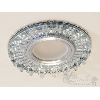 Точечные светильники с подсветкой Diasha 3042B-WH+BL  