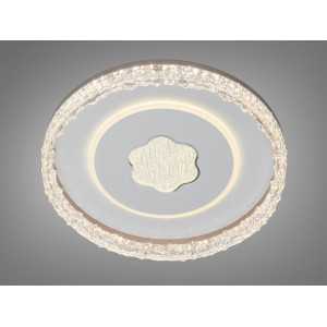 Люстра стельова LED Diasha біла квітка без пульта Diasha WG5157/BWH