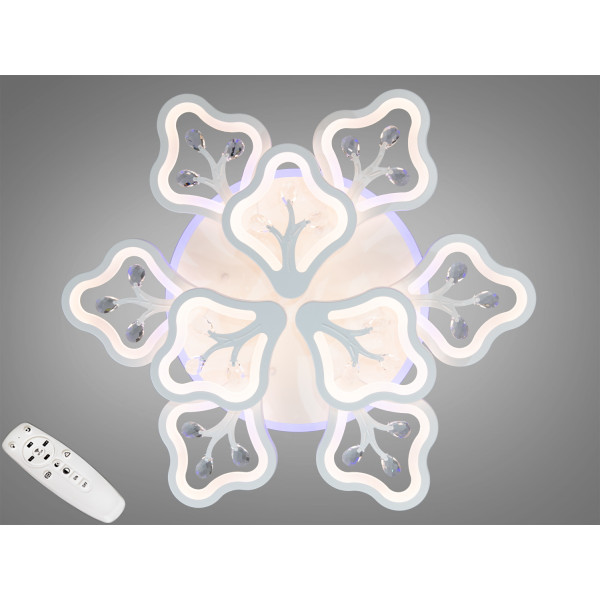 Cветодиодная люстра Diasha 8149/6+3WH LED 3color dimmer